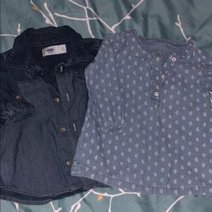 Denim tops